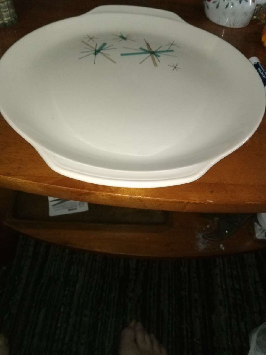 Salem China NORTHSTAR LARGE handled platter