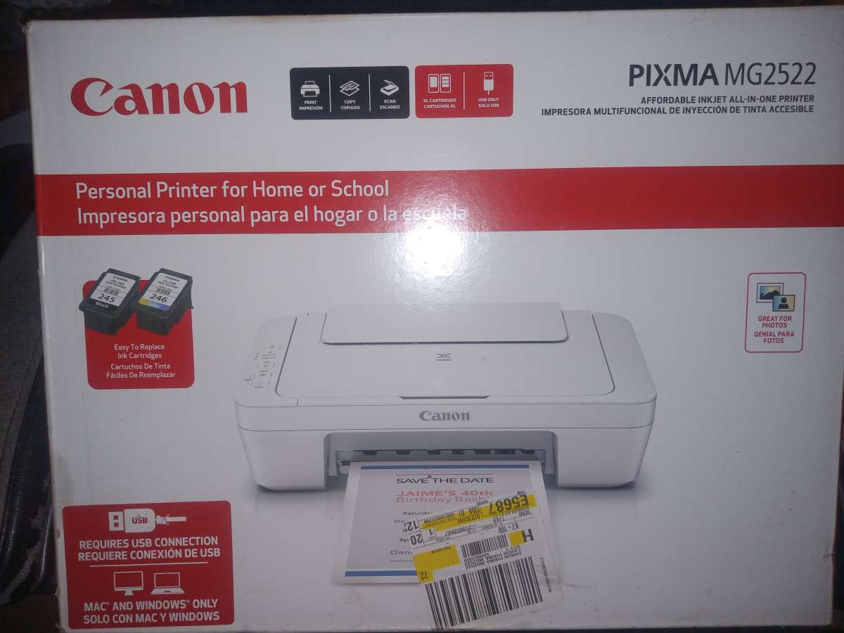 Canon All in 1 Print  Scan and Copy Machine