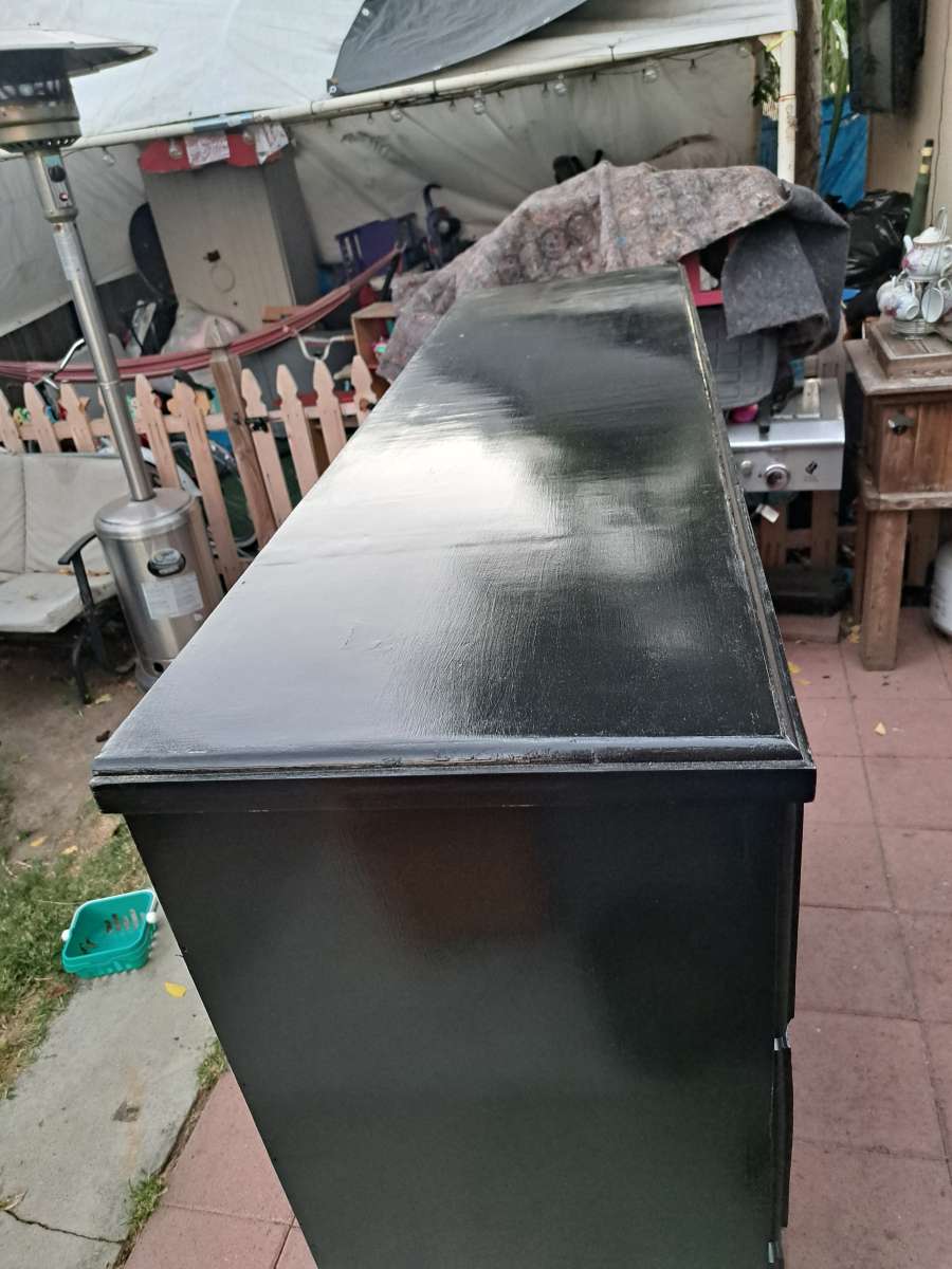 wooden dresser solid pine refurbished