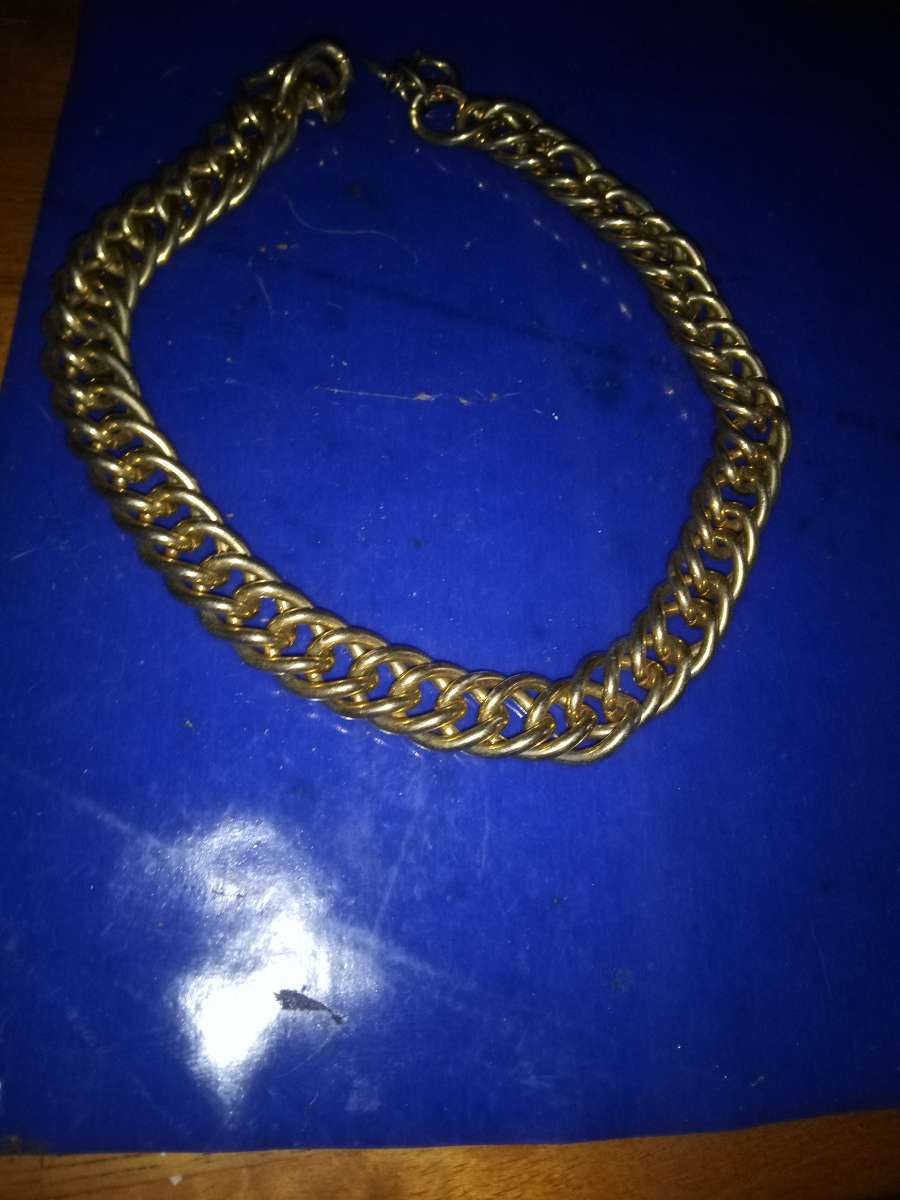 Erwin Pearl Gold toned chain Linc necklace