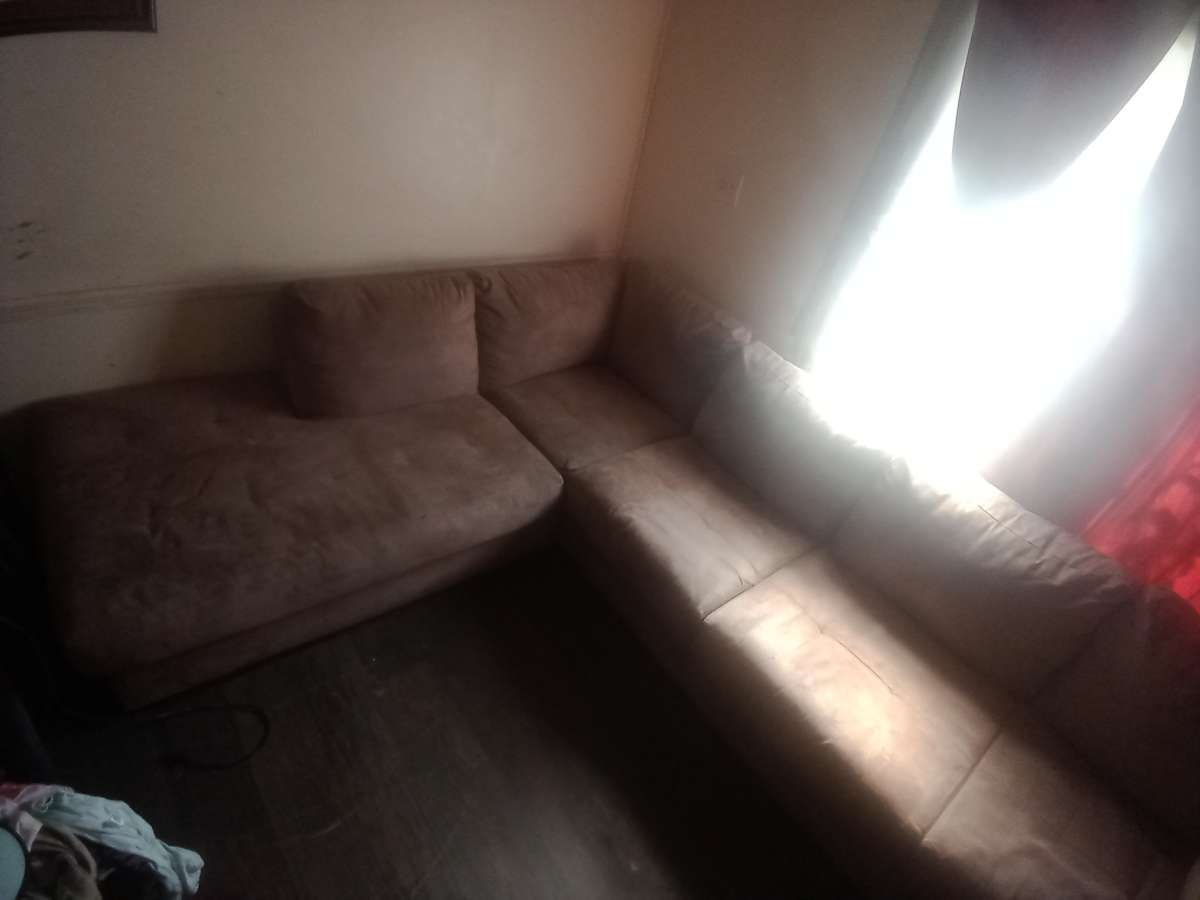 used sectional couch fair condition