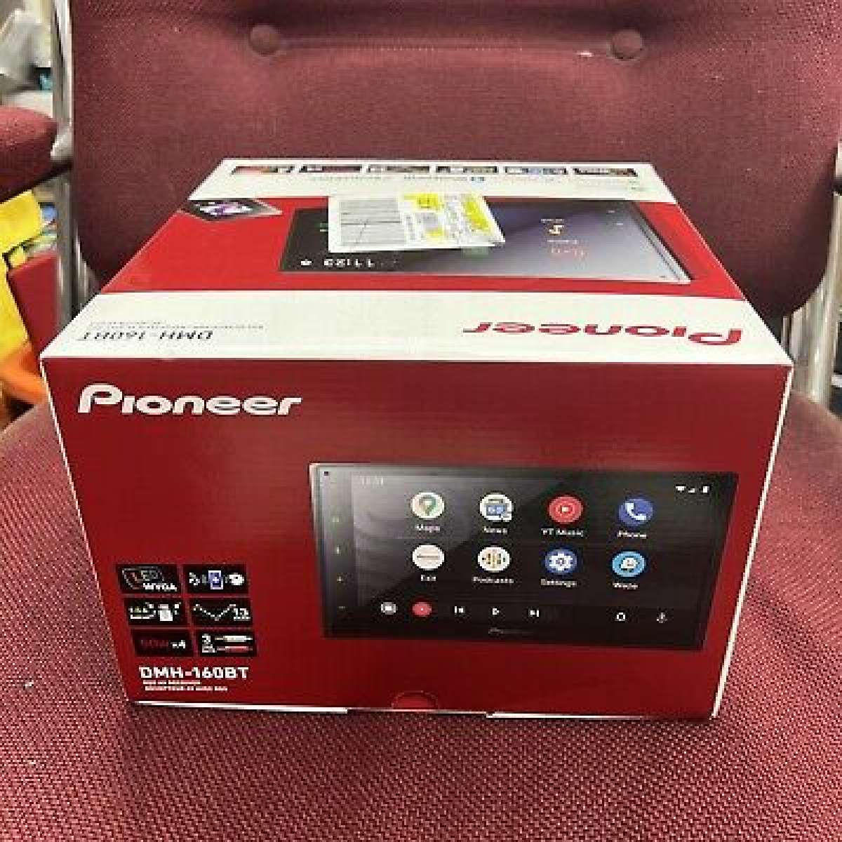 brand new Pioneer touch screen radio with Apple car play and
