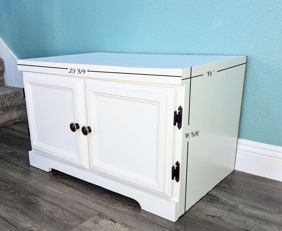 Small White Cabinet