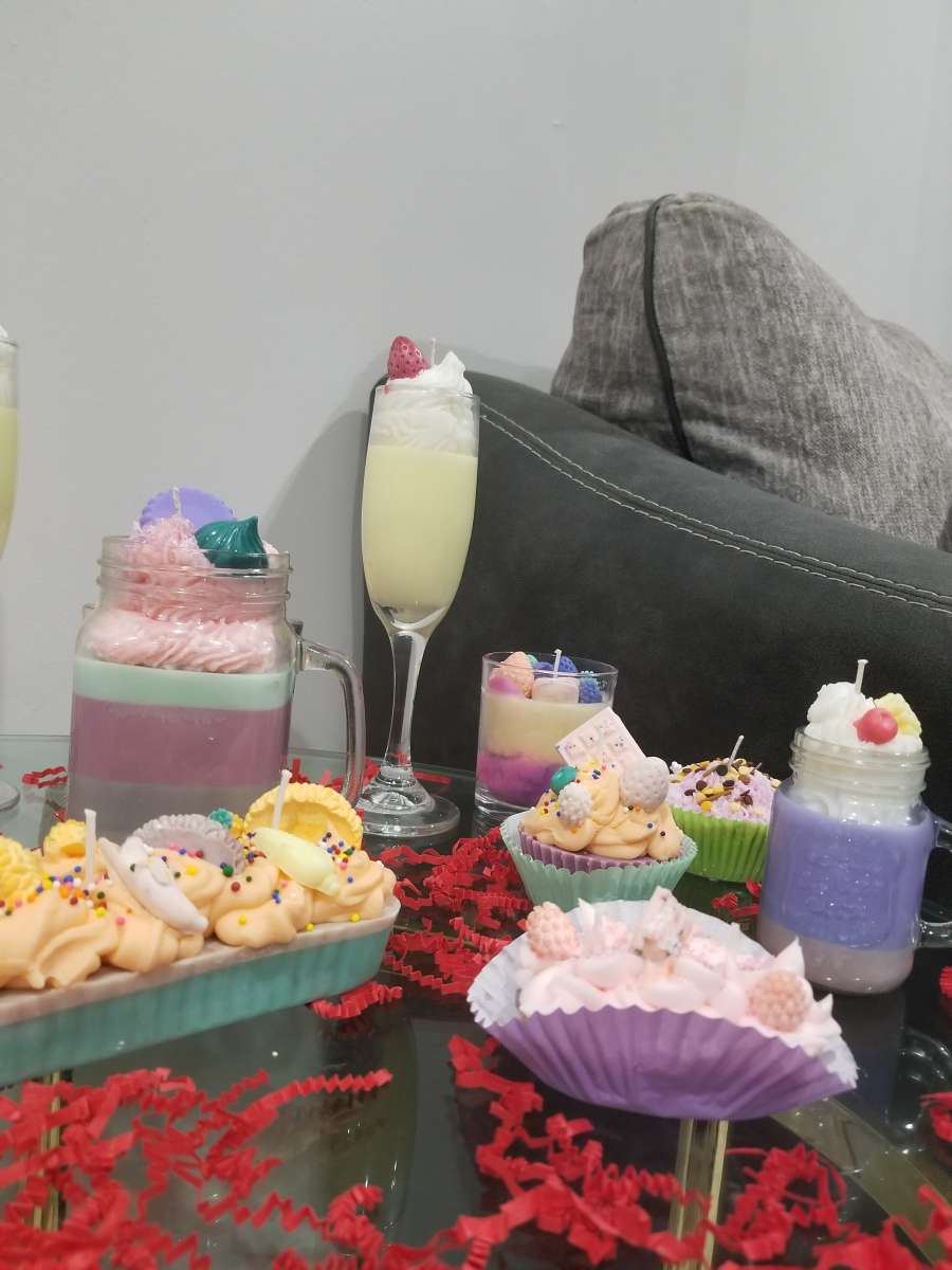 homemade handmade decor candles for the home