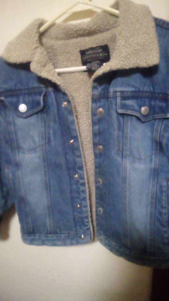 Boys sz 10 to 12 Genuine Faded Glory Jean Jacket gap cap
