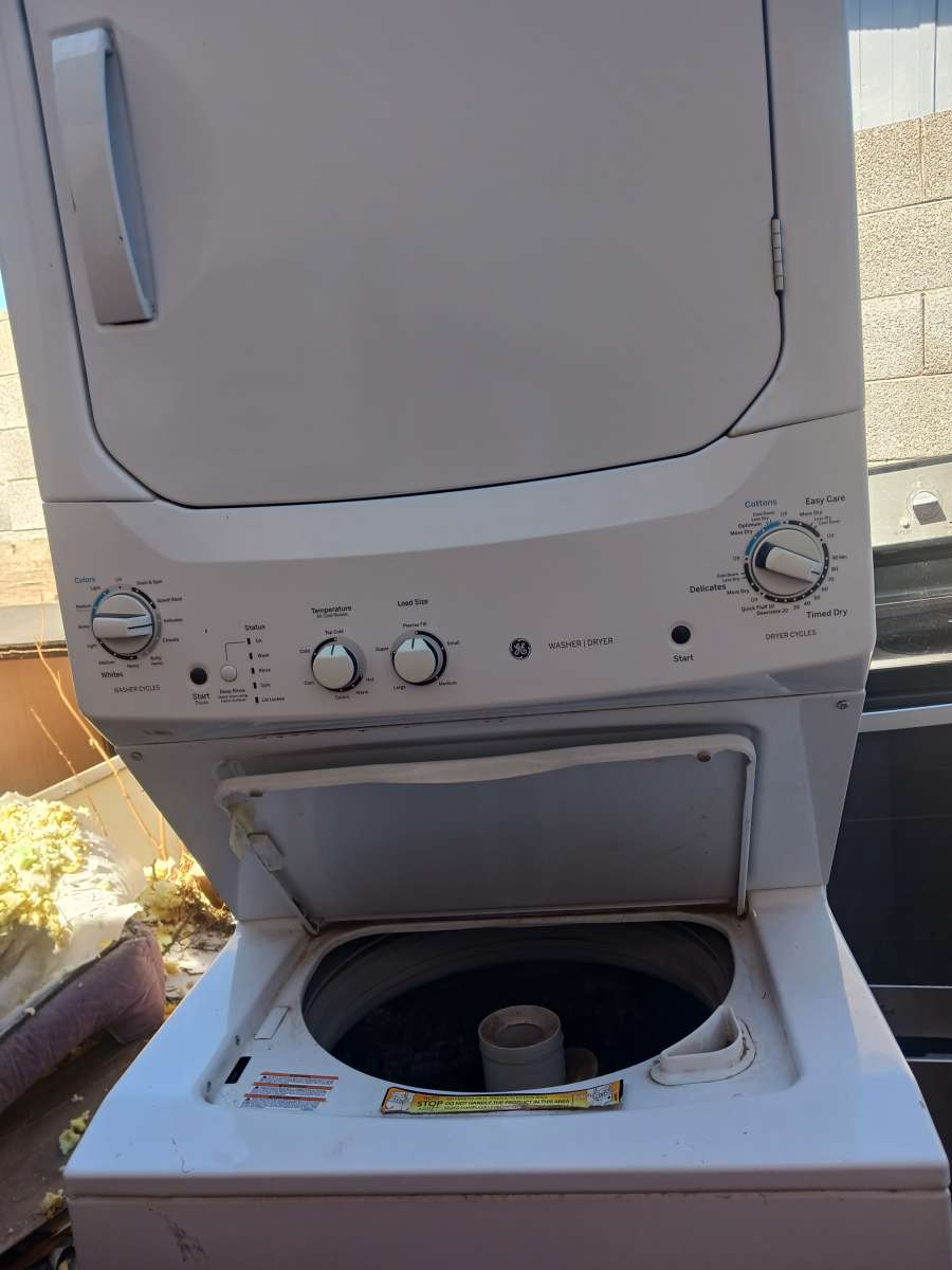 ge washer dryer stand up