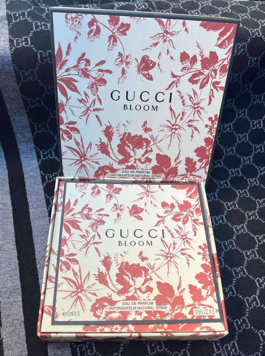 GUCCI BLOOM Perfume 5 X 5 ml sample size with box