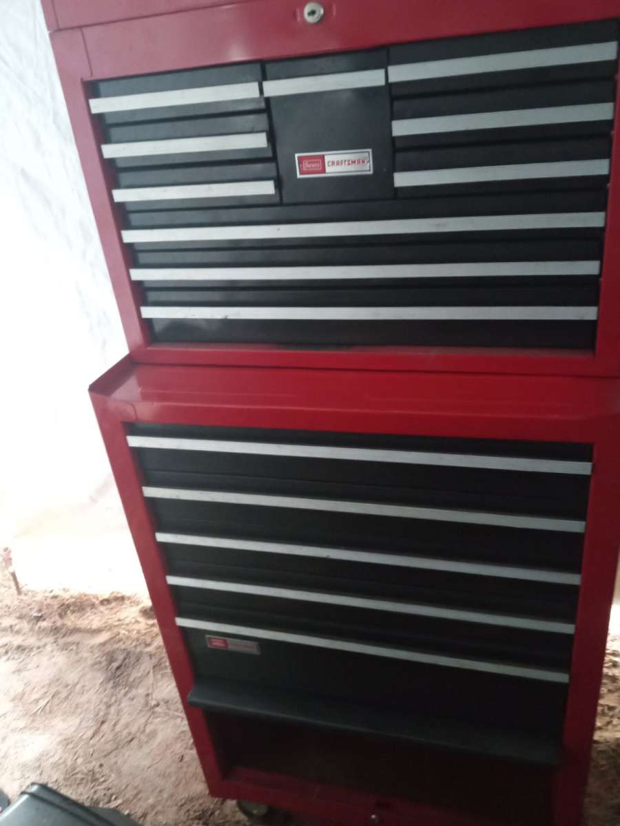 craftsman 25 drawer stand up tool box