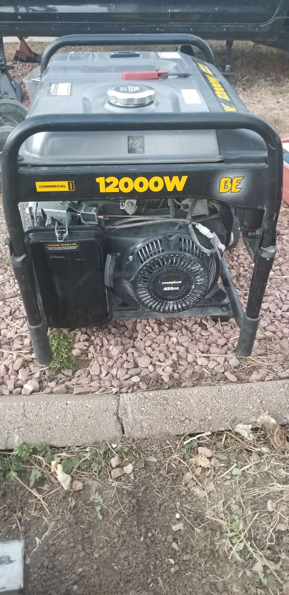 BE Powerease 12000 watt commercial generator