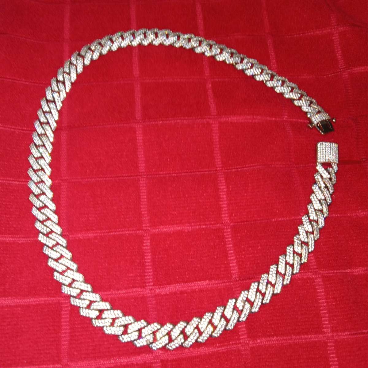 Sterling silver mens urban necklace