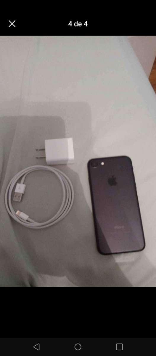 new iphone7 black color newest with own charged