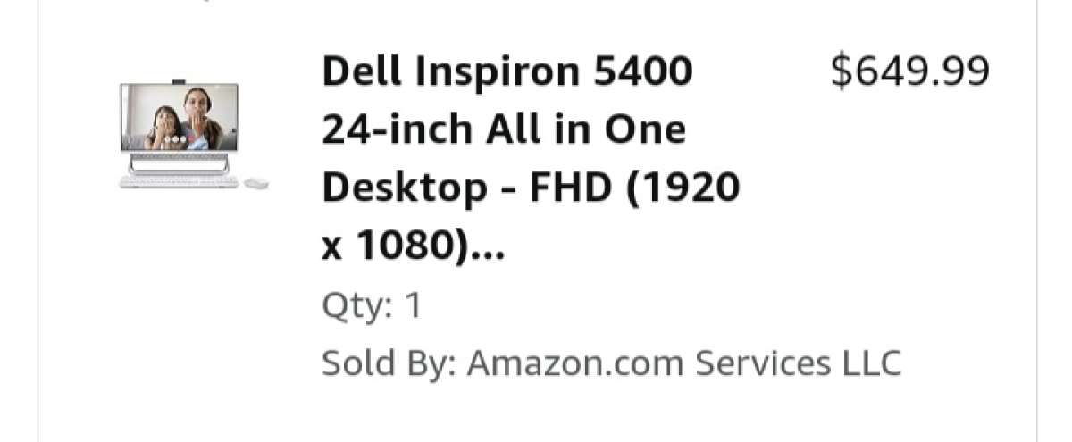 Dell All In One Computer 24 Inch