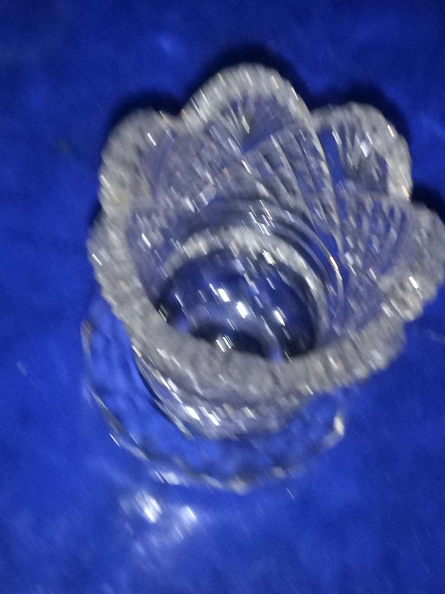 vintage Cut Glass Toothpick