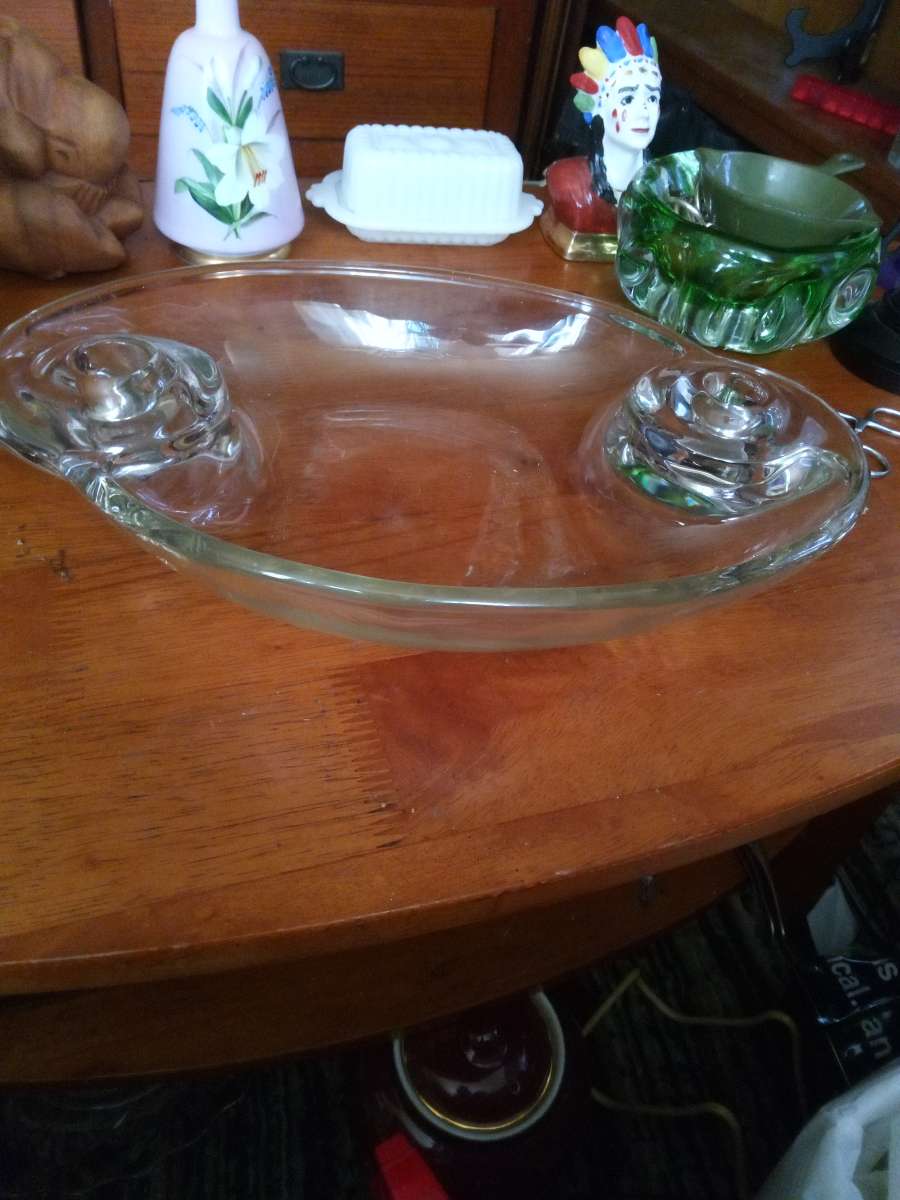 1955 Tiffin Modern num 6485 double Candleholders