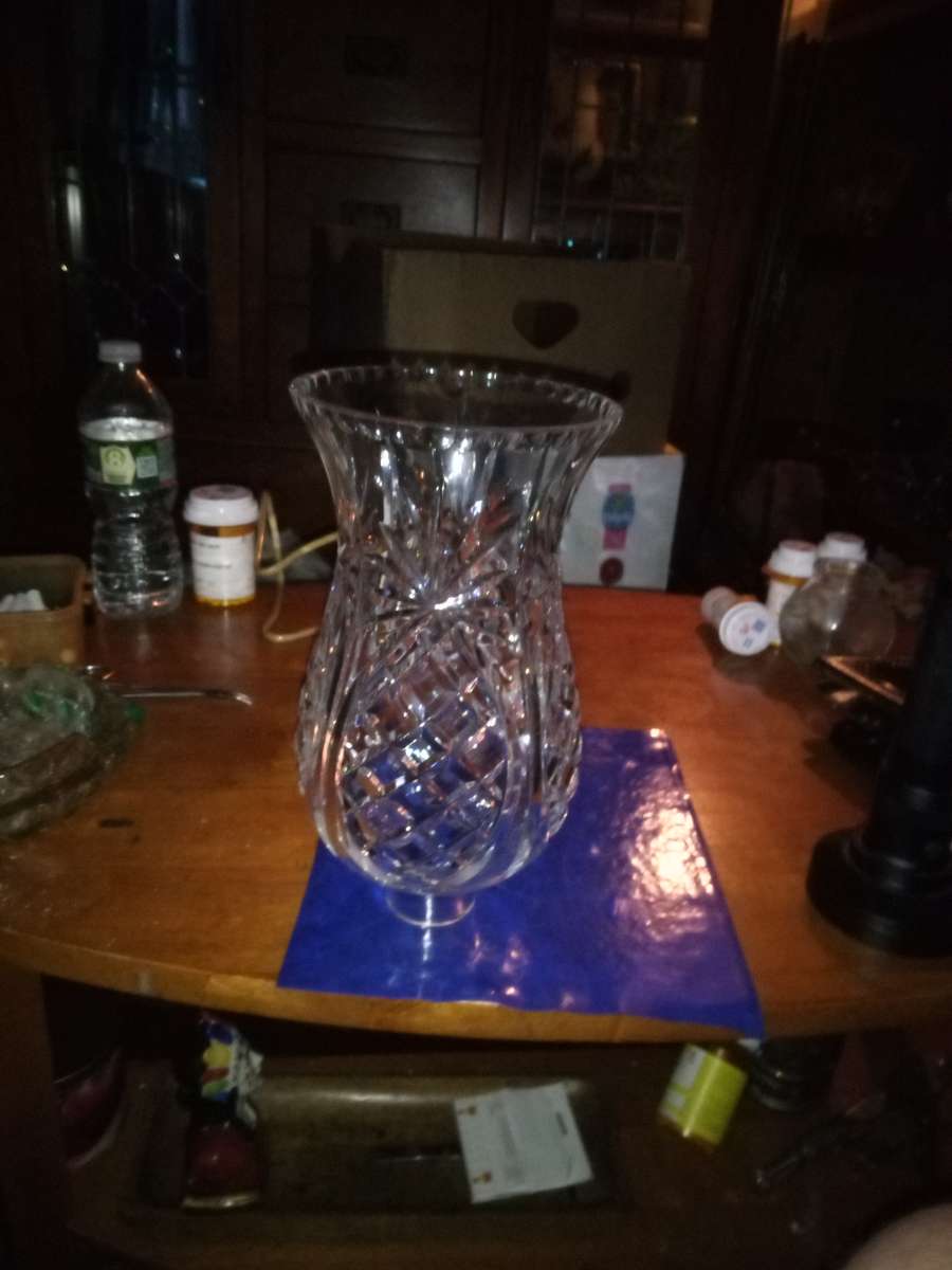 Crystal Pineapple Hurricane Lampshade