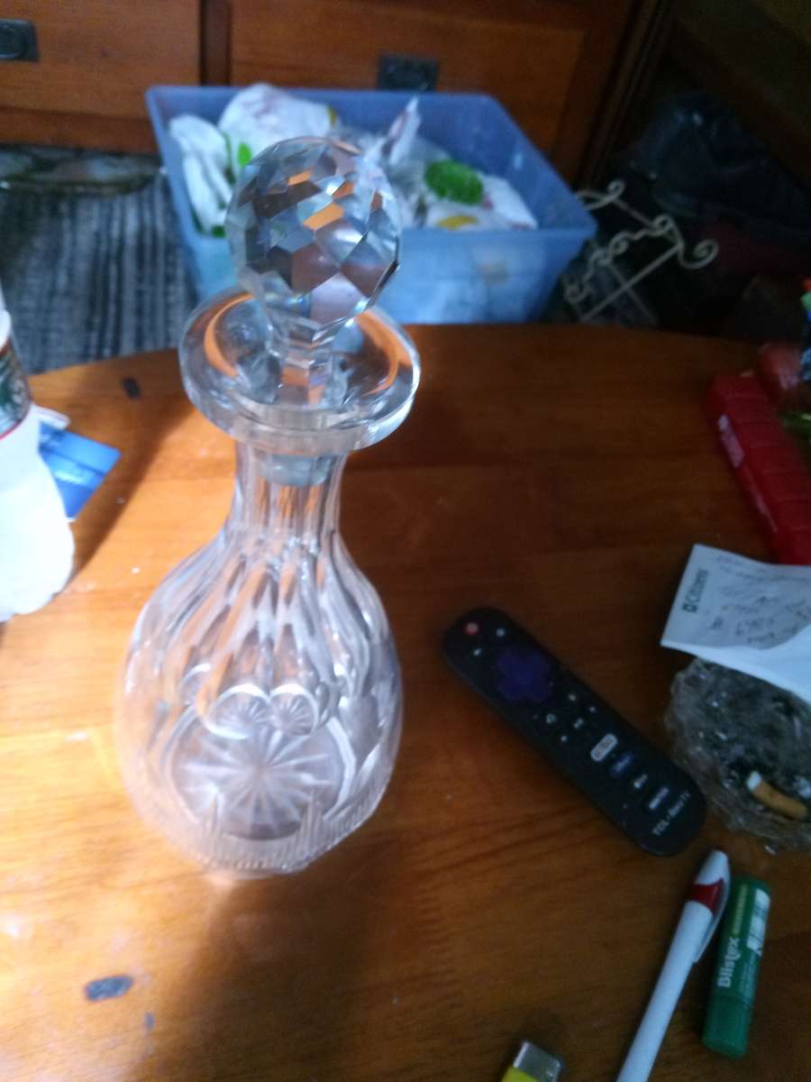 EAPG  MANHATTAN pattern Decanter