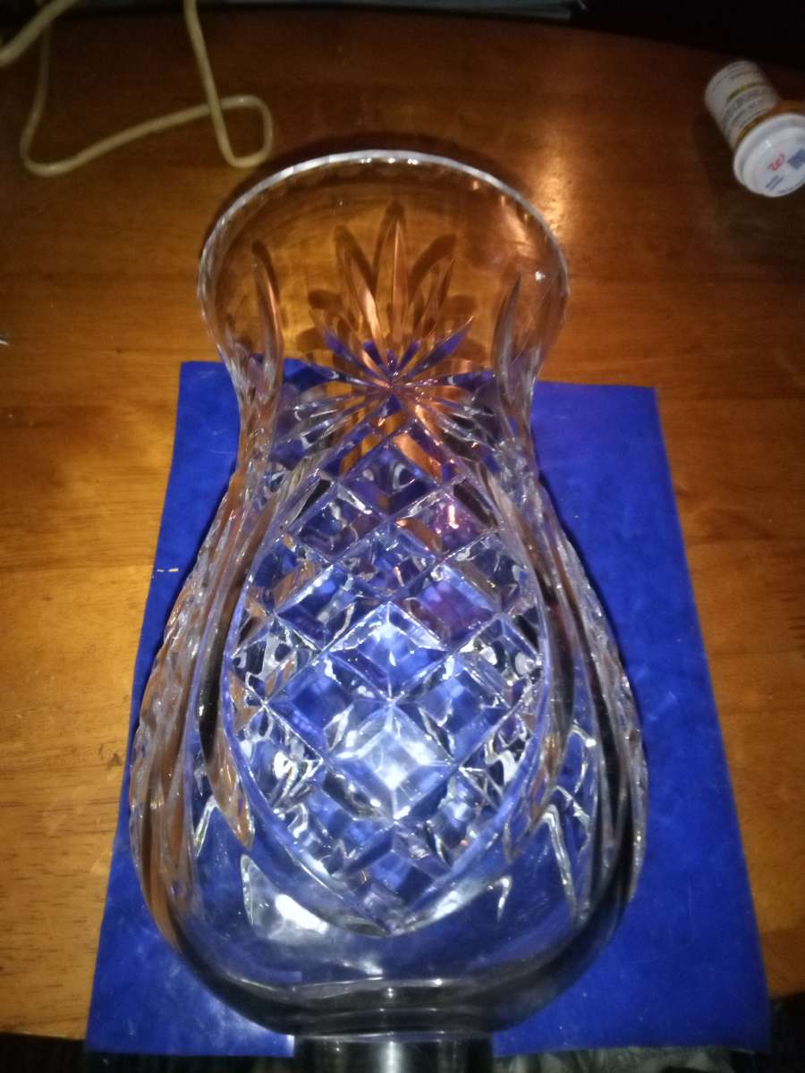 Crystal Pineapple Hurricane Lampshade