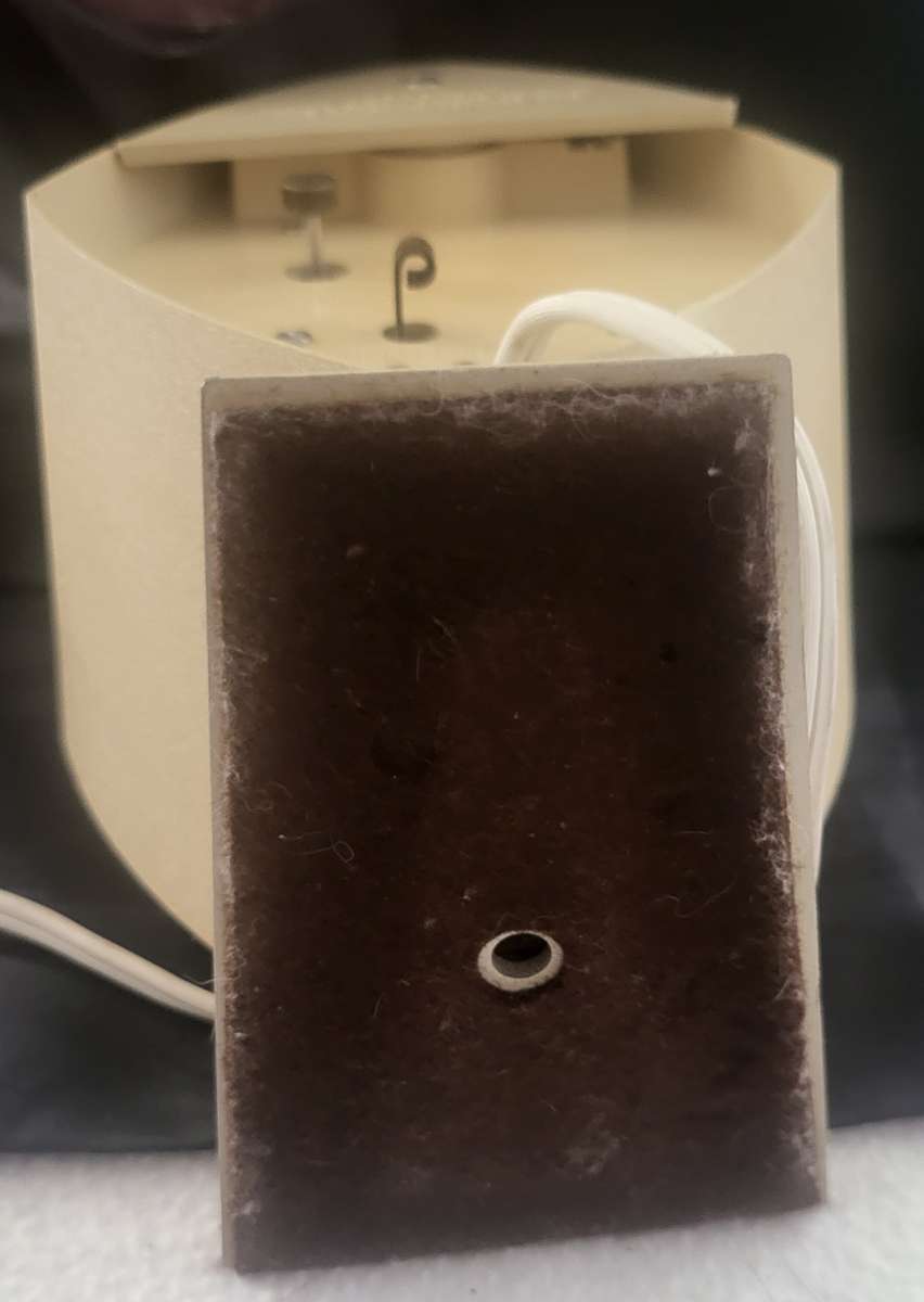 Vintage Brown and Bigelow Projection  Clock plus Bulbs