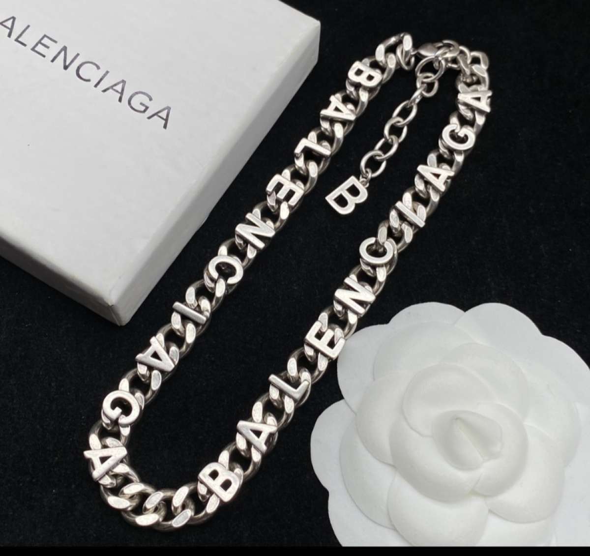 silver Balenciaga set