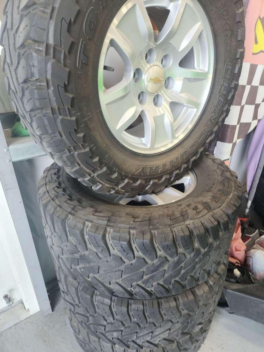 Chevy 1500 4wd Wheels AND Tires