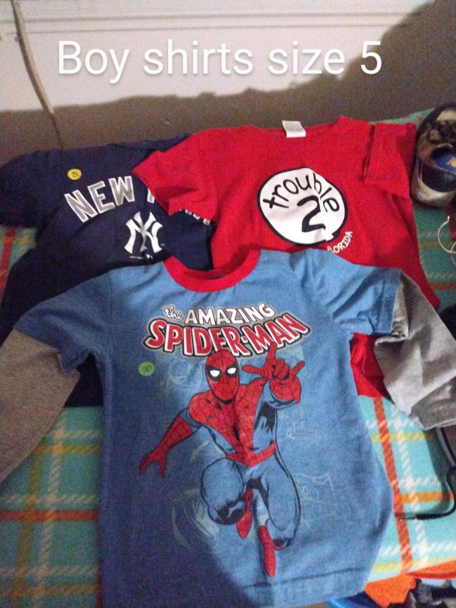 boys shirts size 5