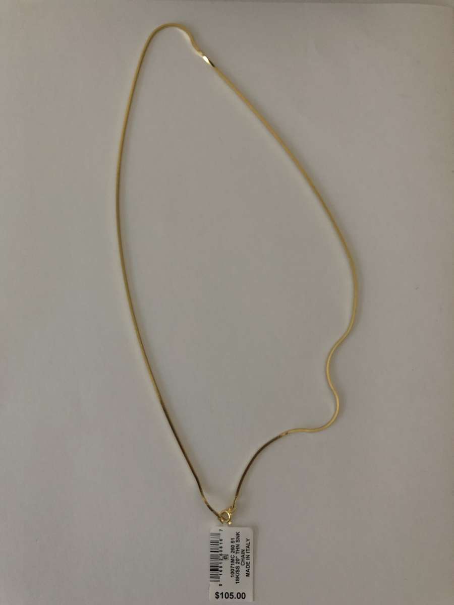 Sterling silver necklace