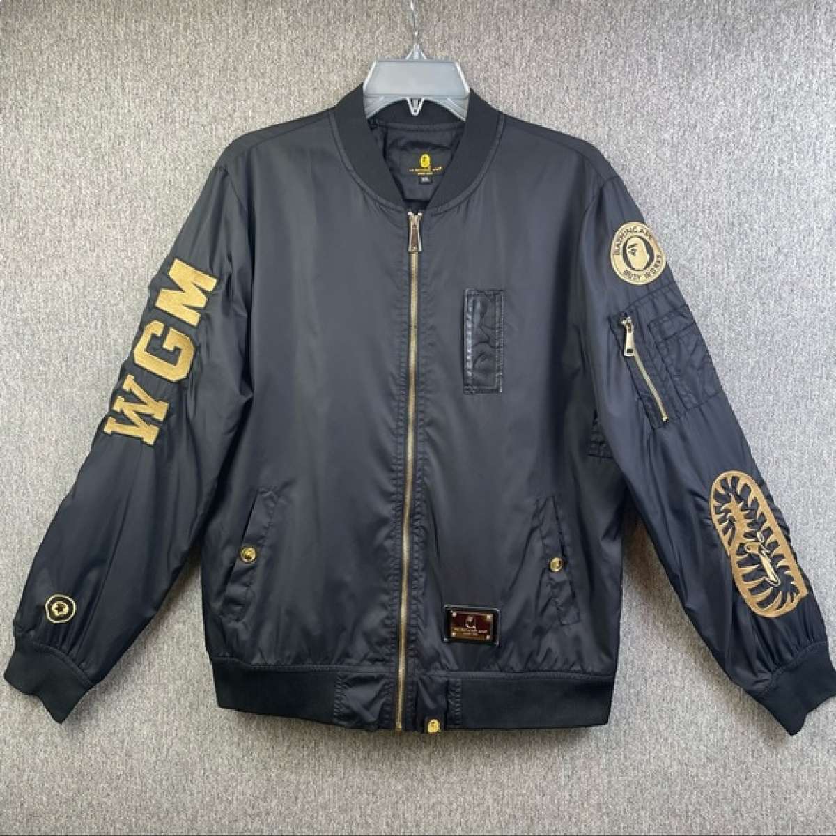 BAPE jacket Chris brown collab