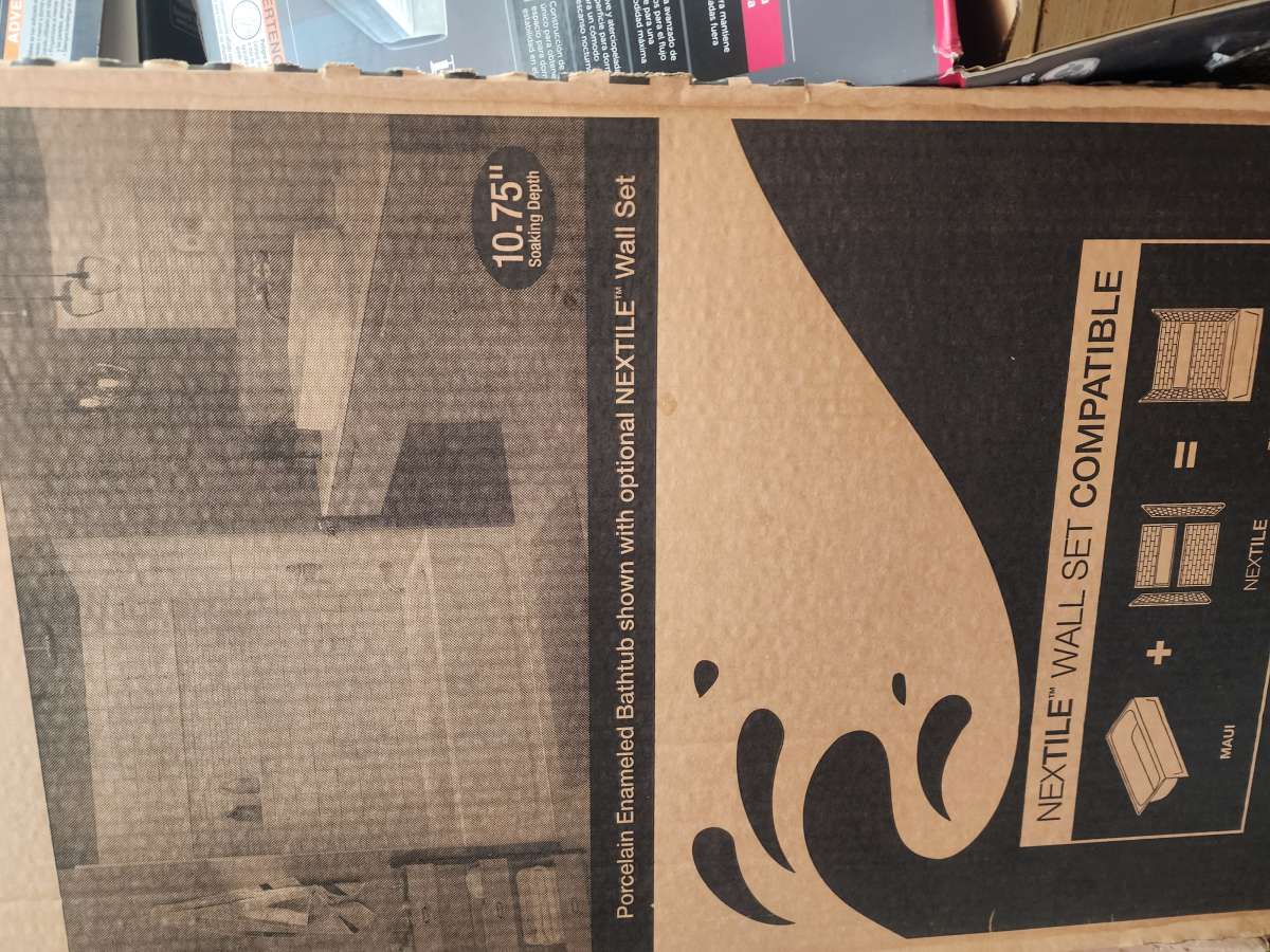 Brand new blinds bath tub light fixtures