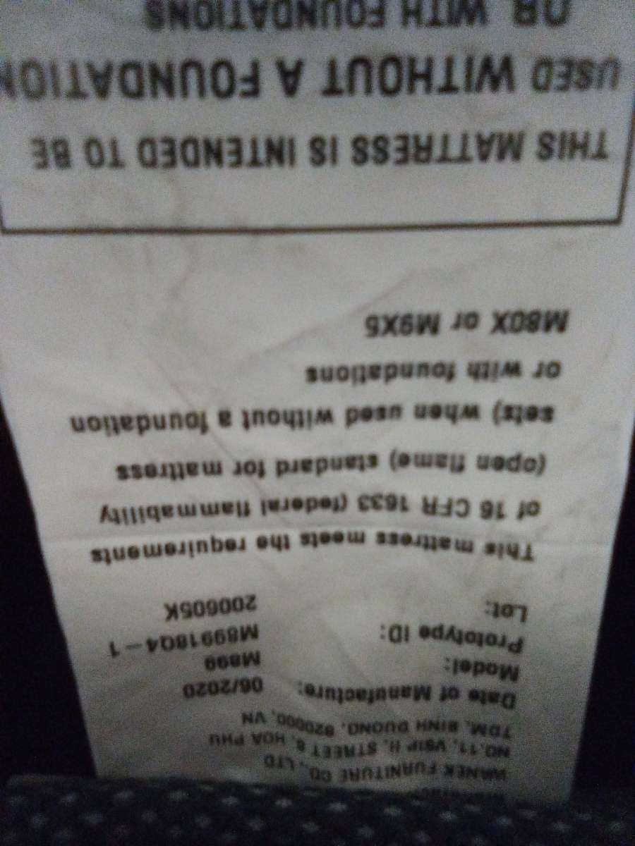 Beautiful Sleigh Bed Hdbrd Side Rails Ftbrd no matres