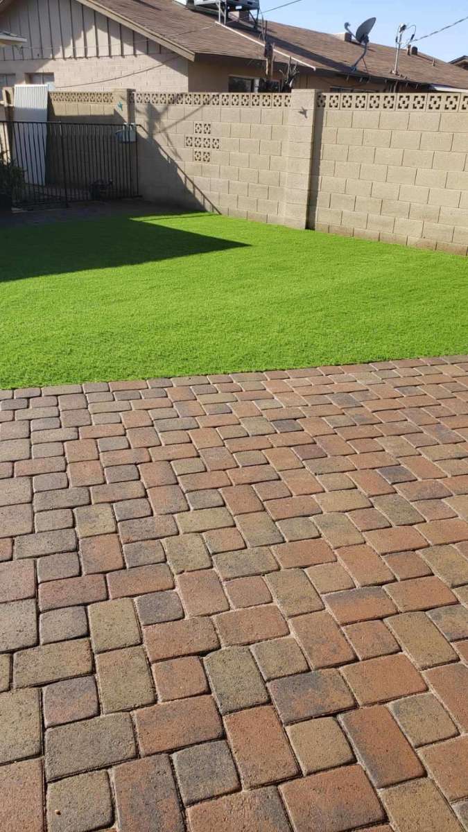 instalation pavars Grass