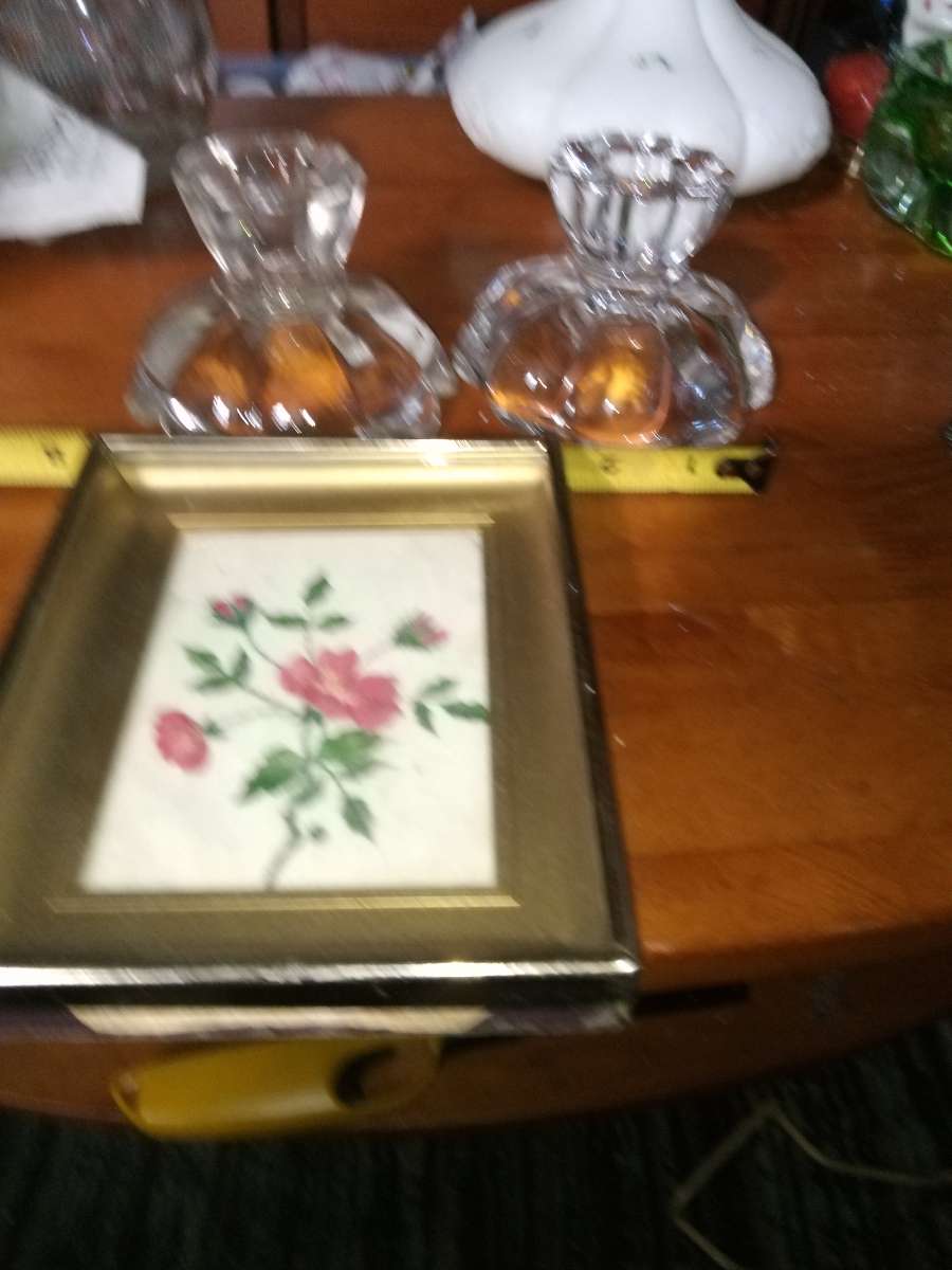 vintage hand painted Floral