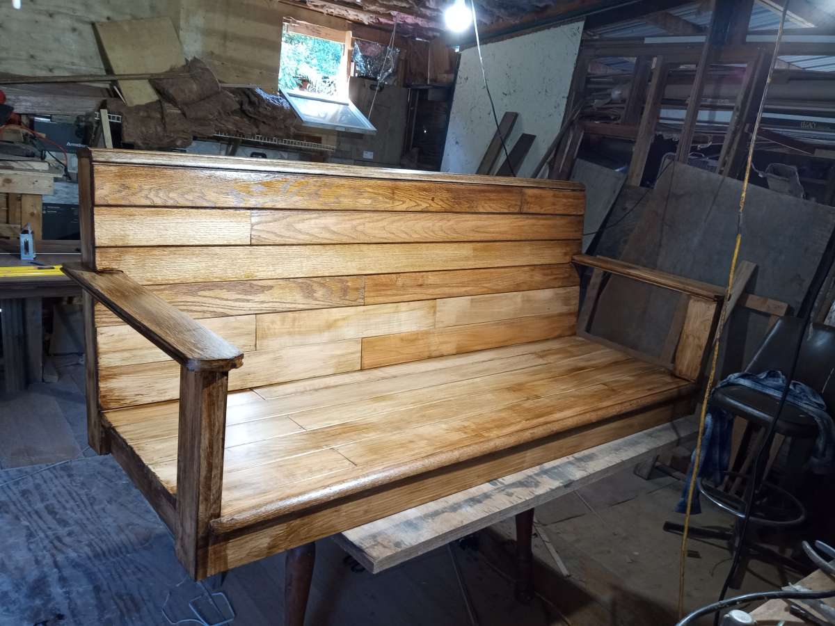 5ft Solid Oak Swing Seat