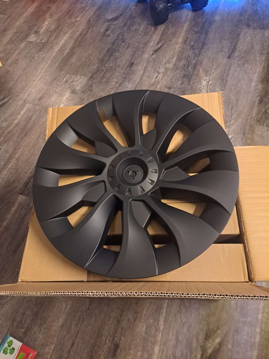 4 tapas  de 18 pulgadas para ruedas de tesla 2017 al 2023