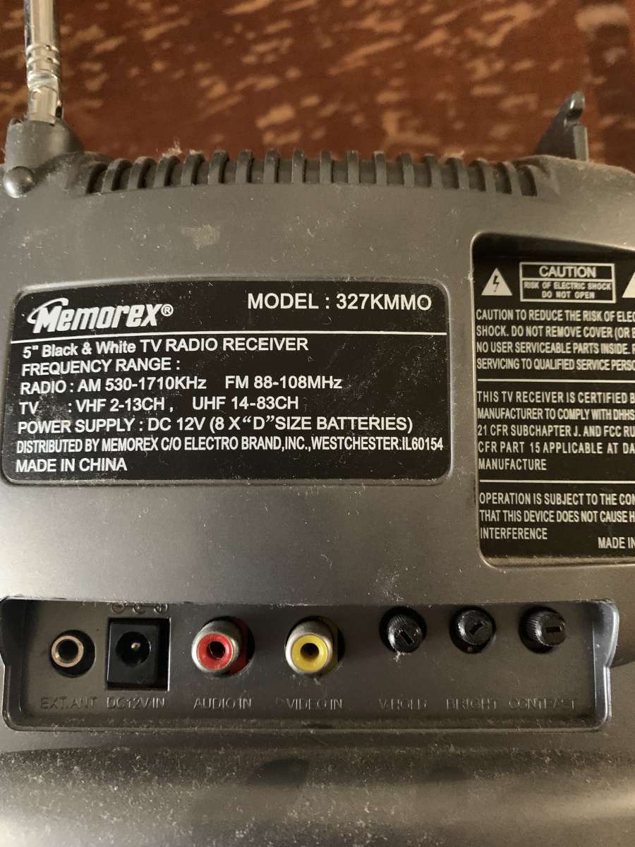 Memorex Vintage Mini TV