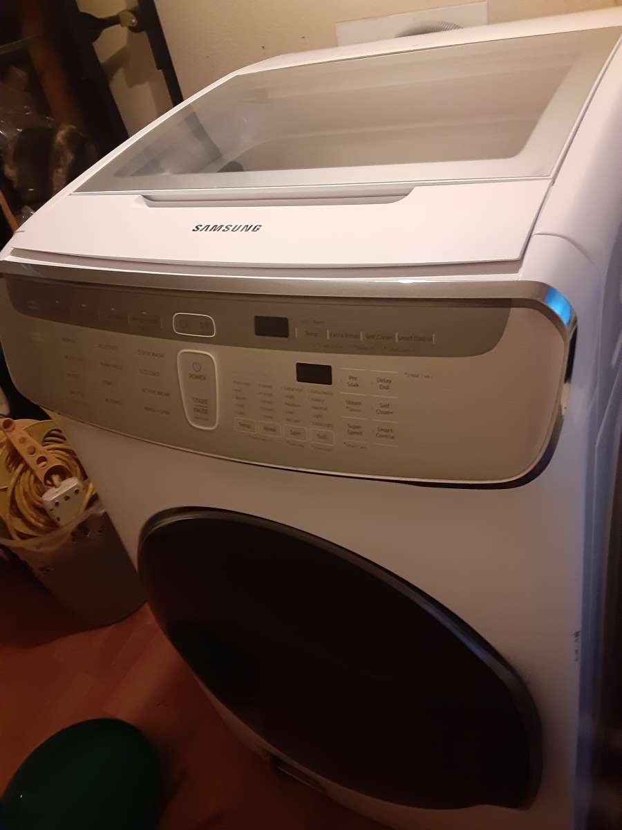 washer Samsung Flex top loader an front loader