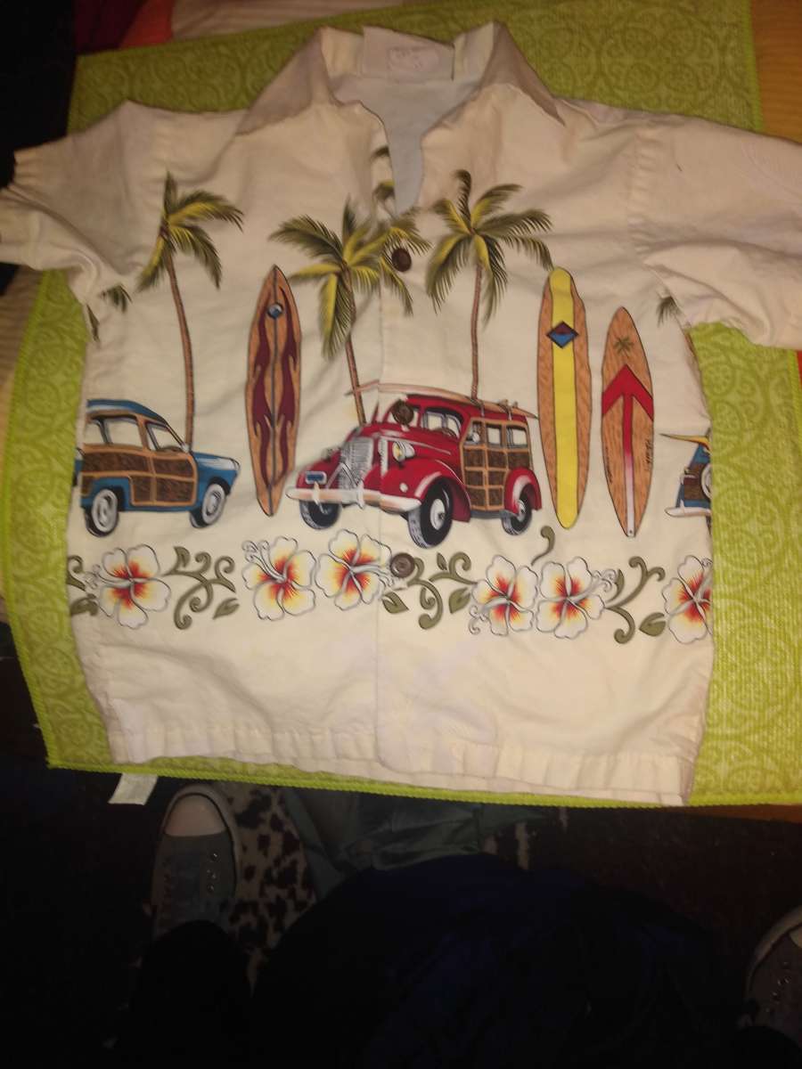Hawaiian kids shirt