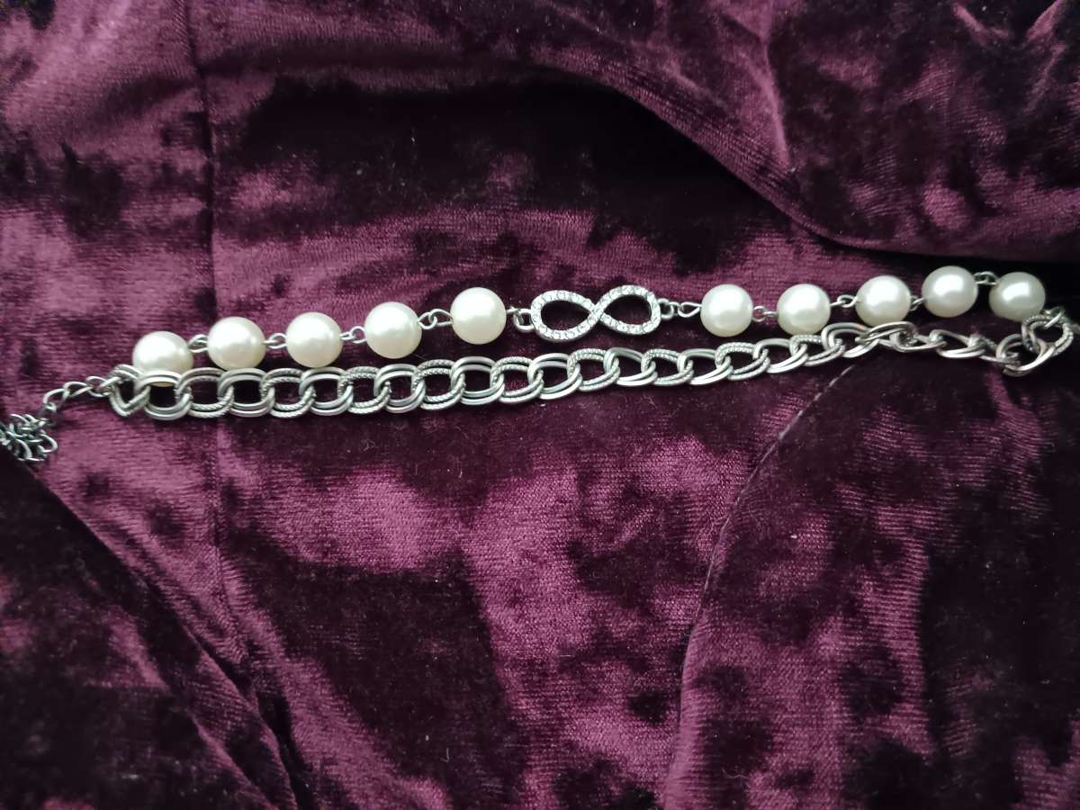 2 row infinity bracelet