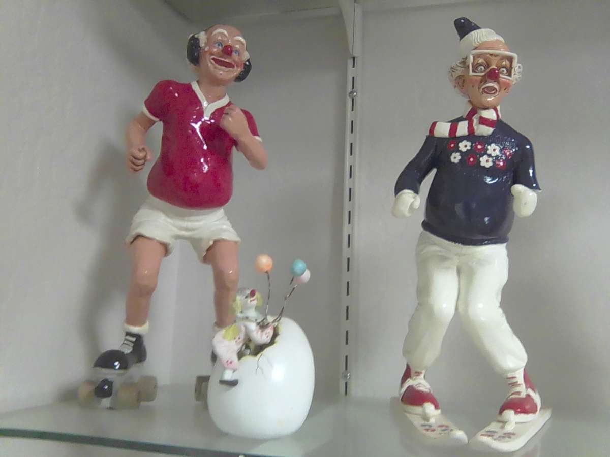 JUST FOR LAUGHS PORCELAIN FIGURINES