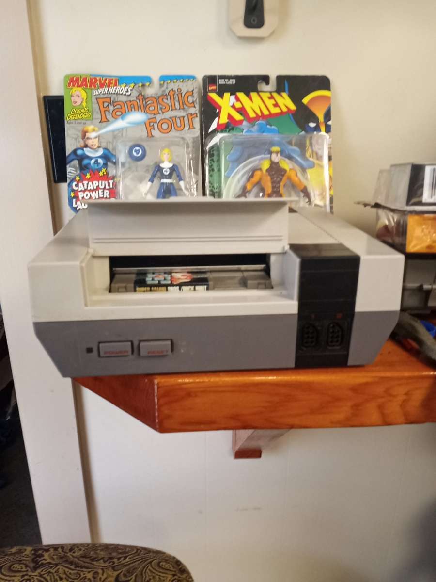 Original Nes Console Only Tested And Works Includes One Game