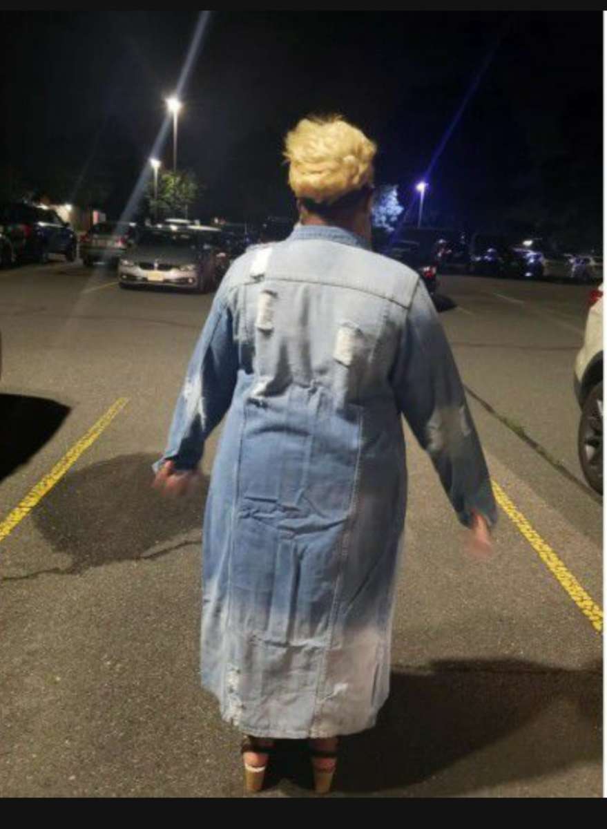 Women long trench jeans jackets