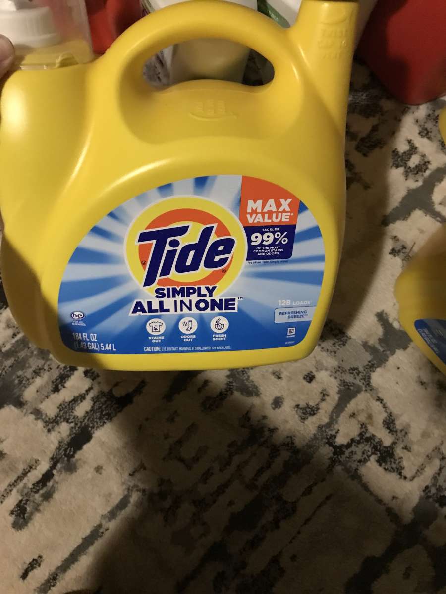 big bottles of tide