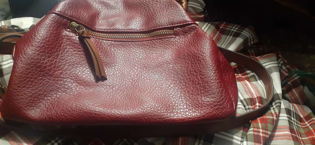 stylish multitextured bag