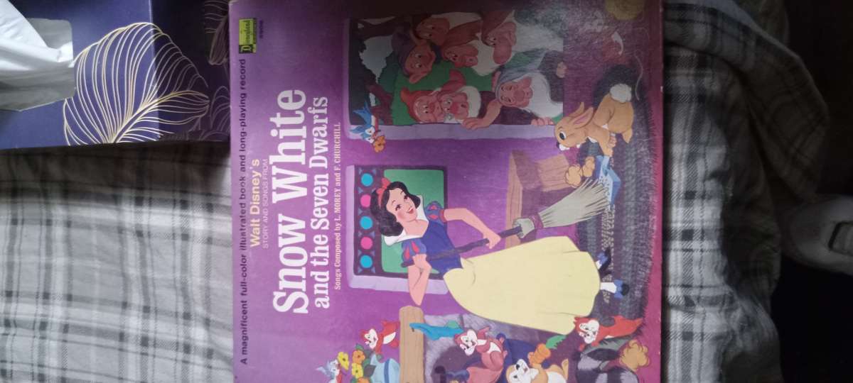 7 old Disney records