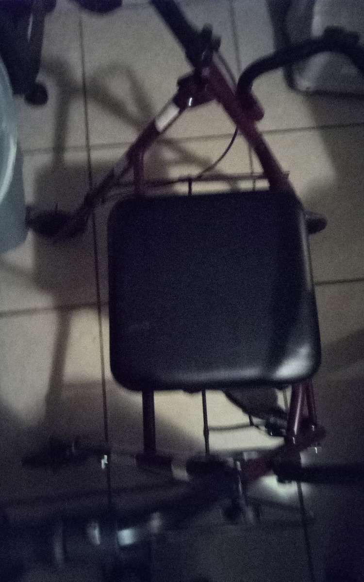 metal woke with seat