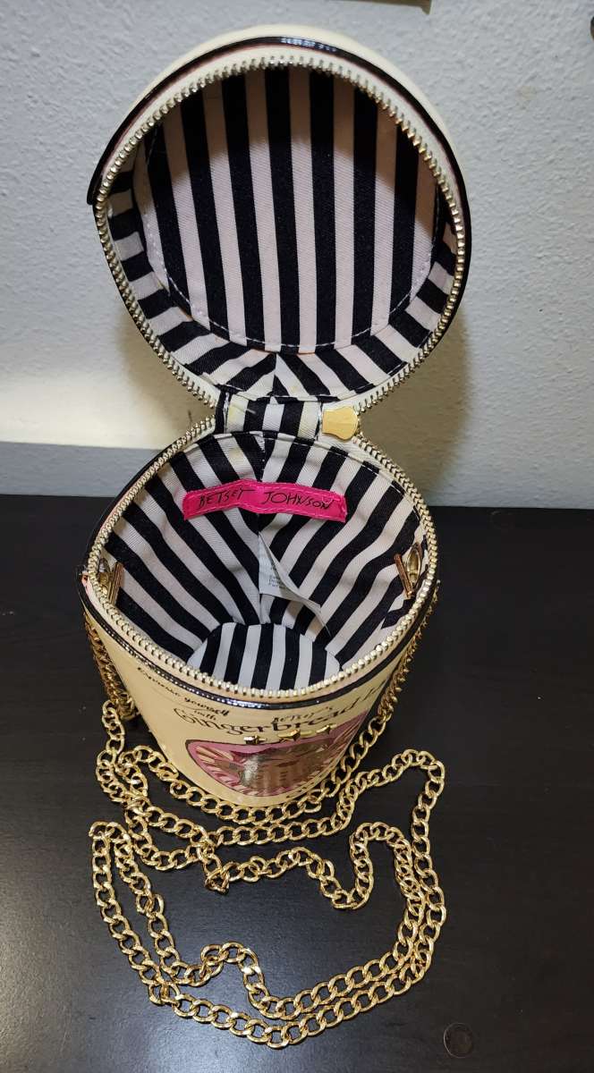 Betsey Johnson gingerbread latte purse
