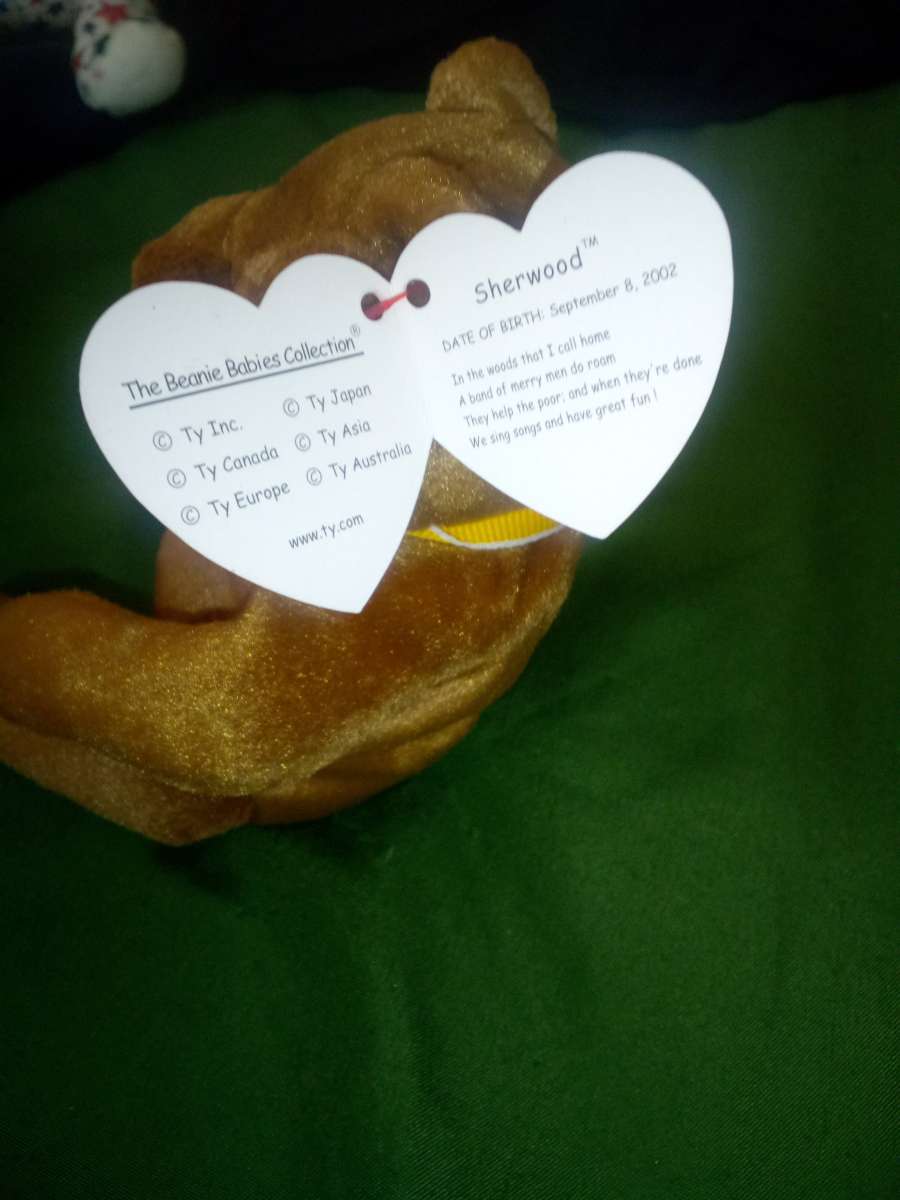 2003 Ty beanie babies Sherwood mint selling collection off