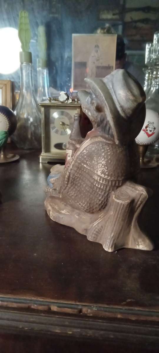 rare lonestar beer armadillo