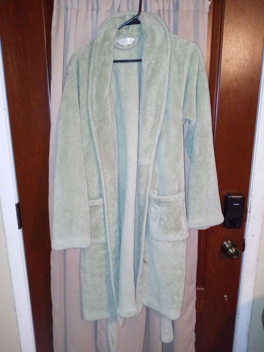 small medium robes white is Laura Ashley Greene is concierge