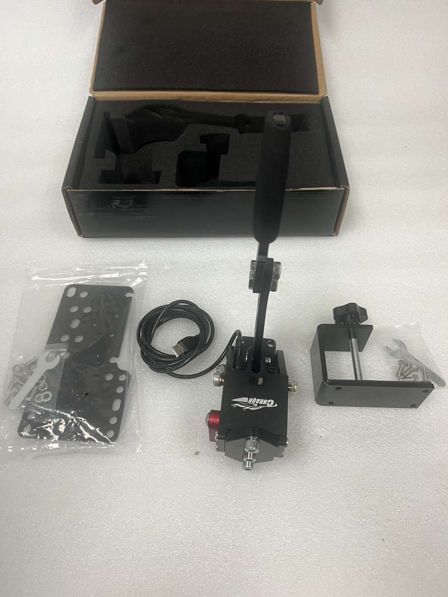 CNRAQR PC Racing Game USB Handbrake for 16Bit SIM for Racing