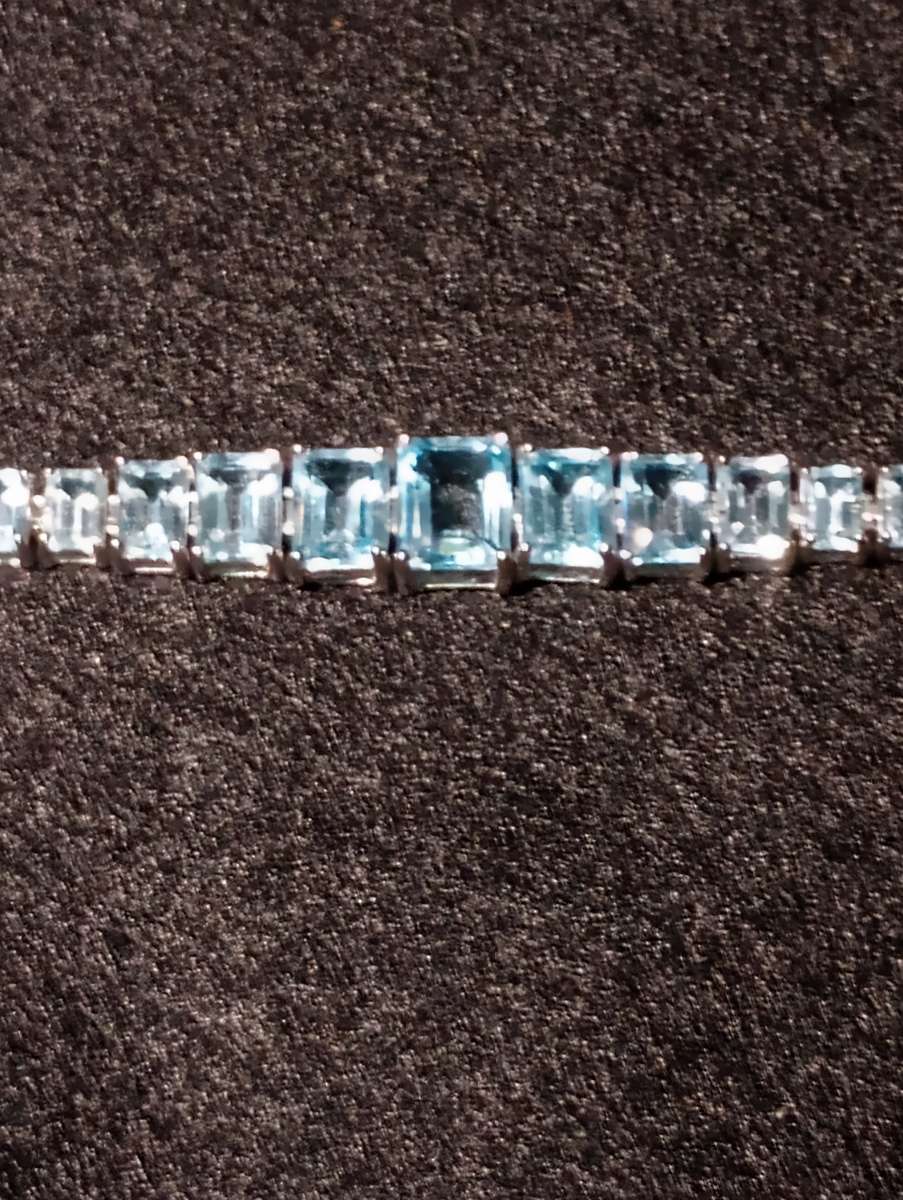 Blue Topaz Bracelet